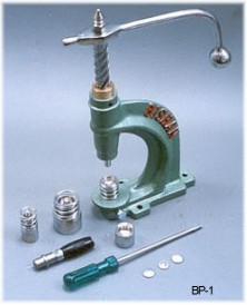 button covering and pressing machine